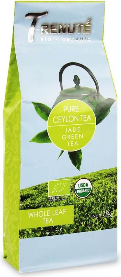 Zelený čaj čistý Cejlonský čaj BIO 75 g - T'RENUTE