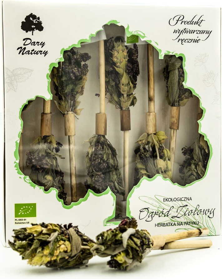 Čaj na tyčince Bylinková zahrádka BIO (8 x 24 g) - DARY PŘÍRODY