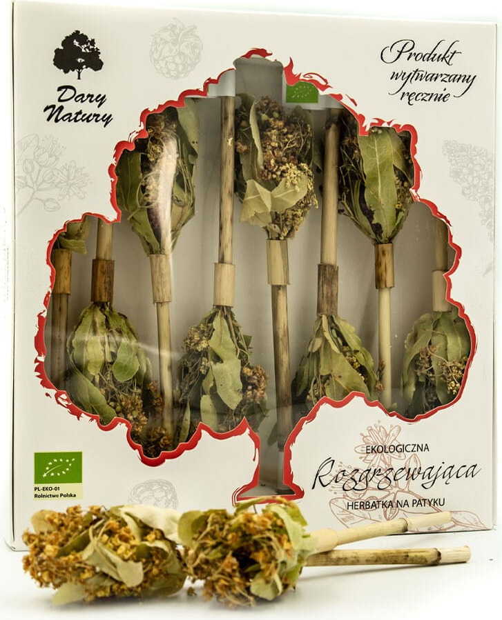 BIO bylinný čaj na tyčince (8 x 25 g) - DARY PŘÍRODY