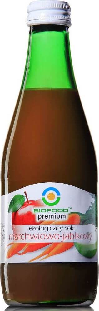 Gulerod- og æblesaft BIO 300 ml - BIO LEBENSMITTEL