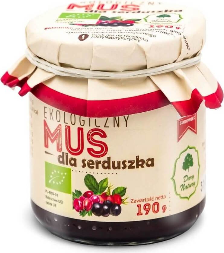 Mousse cho tim HỮU CƠ 190 g - QUÀ TẶNG CỦA THIÊN NHIÊN