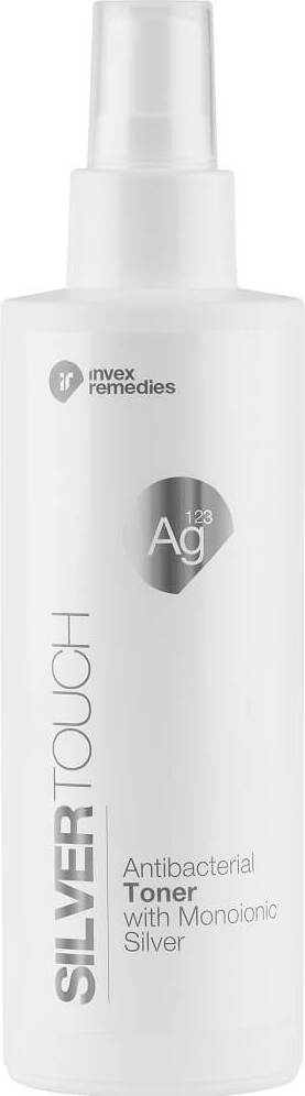 Silvertouch antibakteriální tonikum s monoionickým stříbrem AG123 200ml INVEX REMEDIES