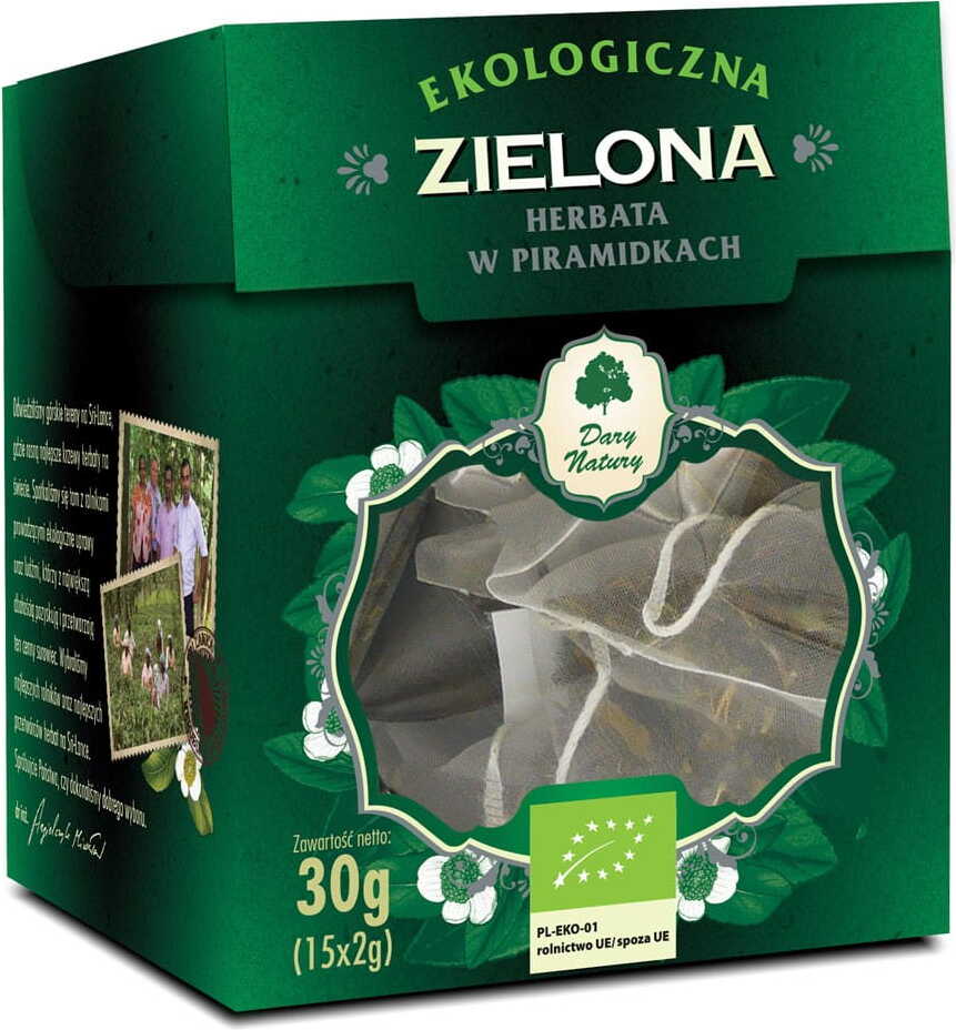 BIO-Pyramiden-Zelený čaj (15 x 2 g) - DARY PŘÍRODY