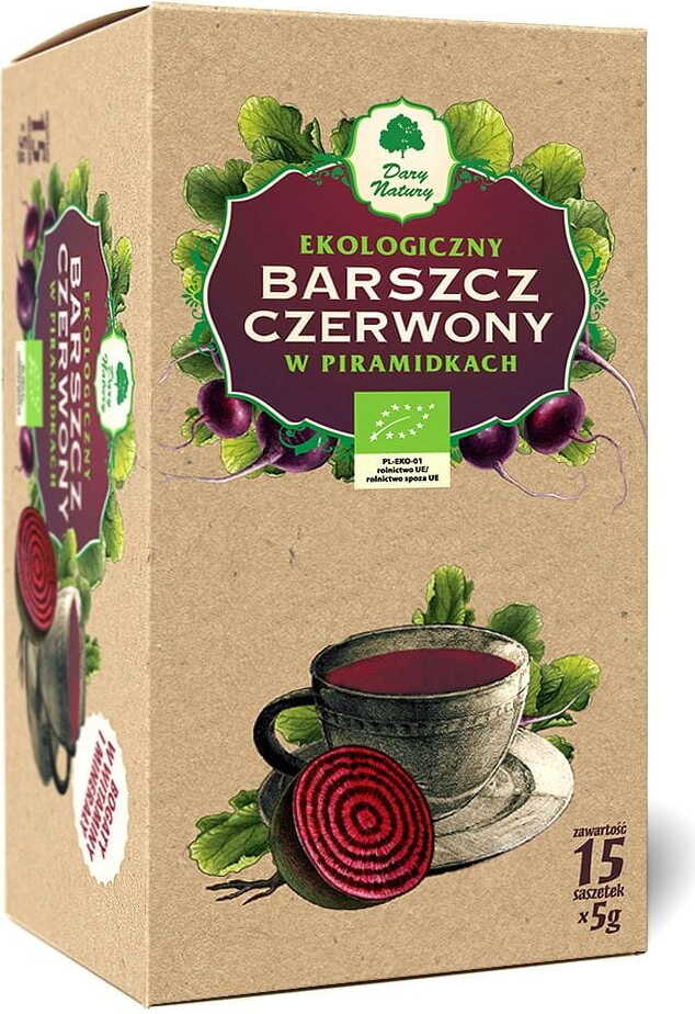 Borschtsch BIO Piramidi (15 x 5 g) - DONI DELLA NATURA