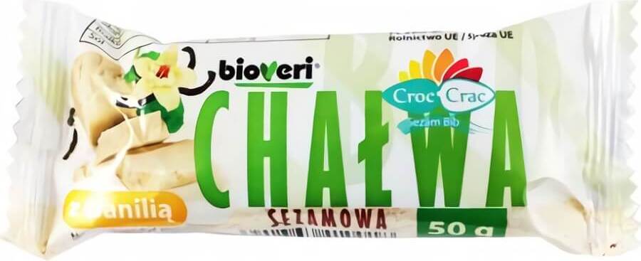 Halva de sésamo con vainilla BIO 50 g - CROC - CRAC