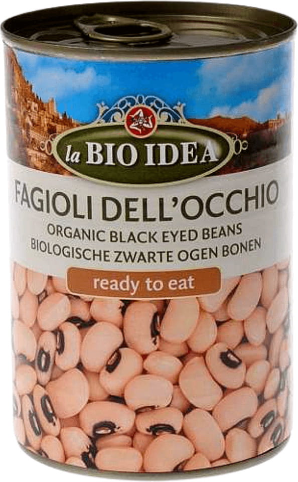 Zwarte oogbonen (blik) BIO 400 g - LA BIO IDEA