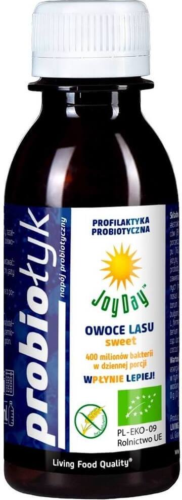 Probiotický nápoj ze sladkých lesních plodů BIO 125 ml - JOY DAY
