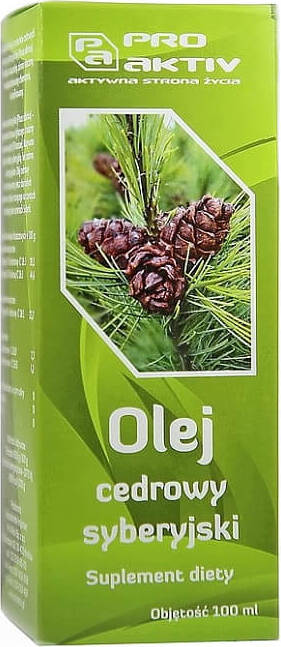 Siberische cederolie 100ml PRO AKTIV