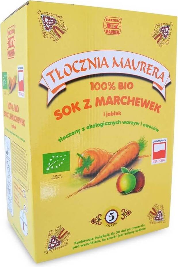 Jus lobak merah dengan epal BIO 5000 ml - MAURER PRESS