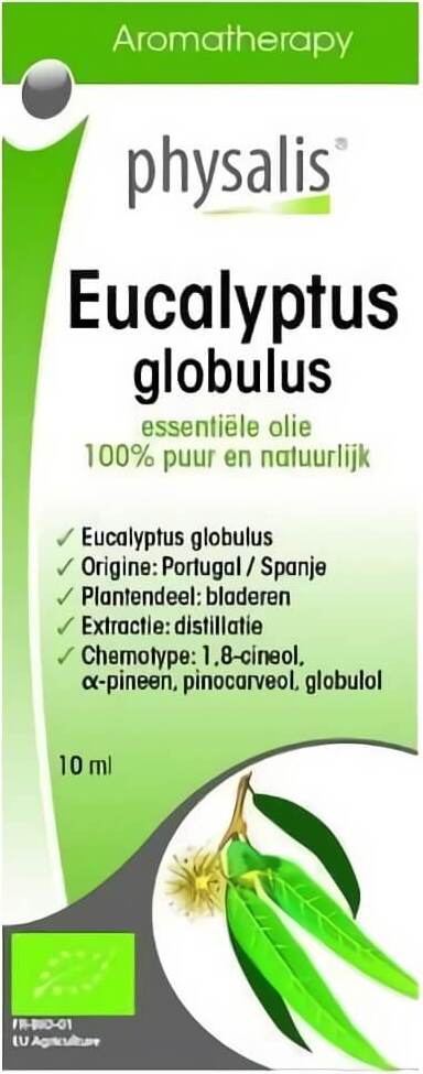 Eucalyptus globulus (Kugel-Eukalyptus) ätherisches Öl BIO 10 ml - PHYSALIS