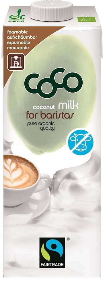 Barista-bio-kookosjuoma 1000 ml - COCO (DR MARTINS)