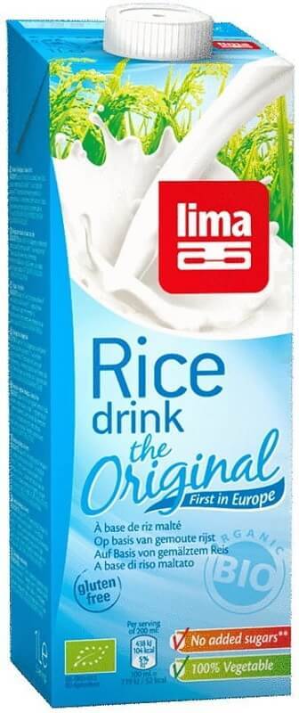 Glutenfreies Reisgetränk BIO 1000 ml - LIMA