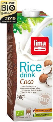 Reisgetränk mit Kokosgeschmack glutenfrei BIO 1000 ml - LIMA