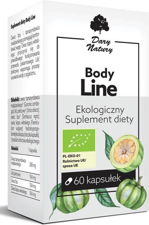 Body line BIO 60 kapslí (520 mg) - DARY PŘÍRODY