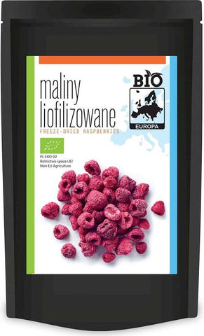 Gefriergetrocknete Himbeeren BIO 30 g - BIO EUROPA