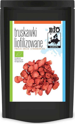 Gefriergetrocknete Erdbeeren BIO 30 g - BIO EUROPA