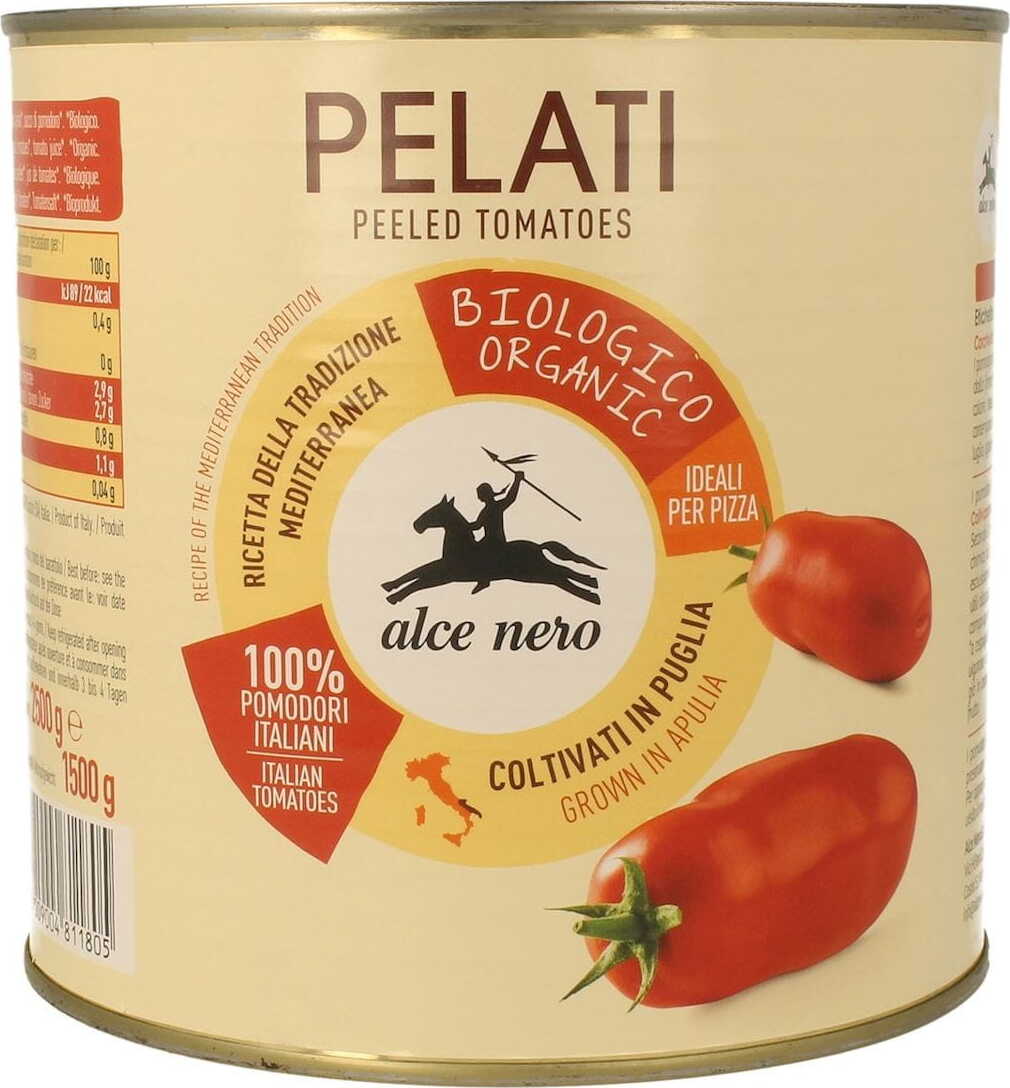 Pelati-Tomaten BIO 2,5 kg - HORECA ALCE NERO
