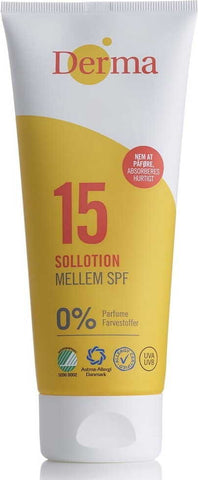 Sonnenlotion LSF 15 200 ml DERMA SUN