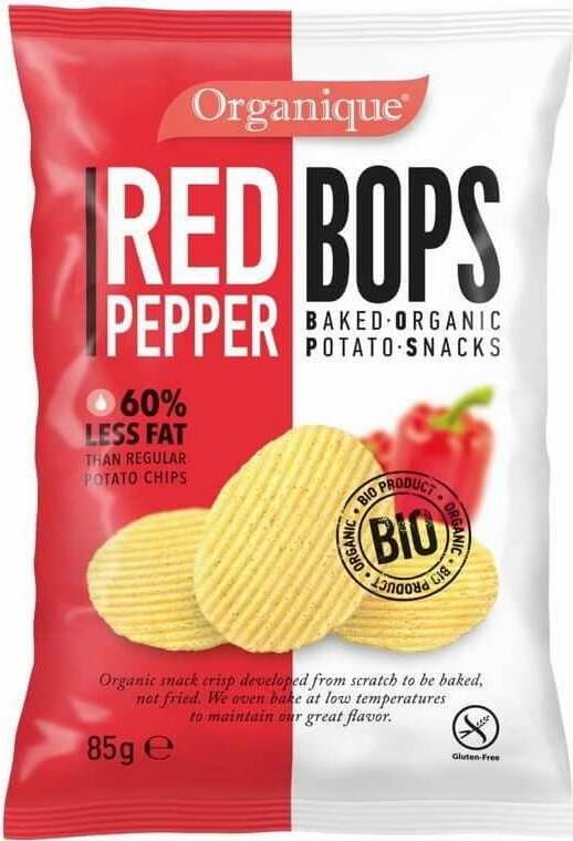 Glutenfreie Paprika Chips BIO 85 g BIO