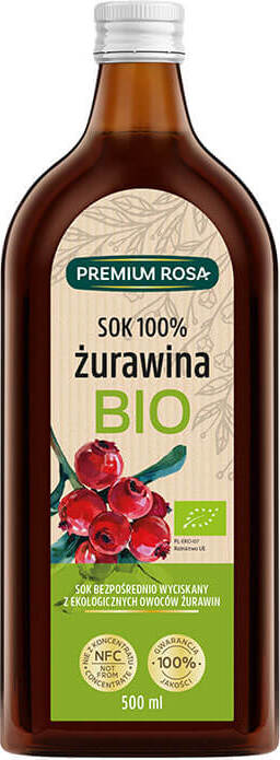 Vlierbessensap 100% suikervrij BIO 500 ml PREMIUM ROSA