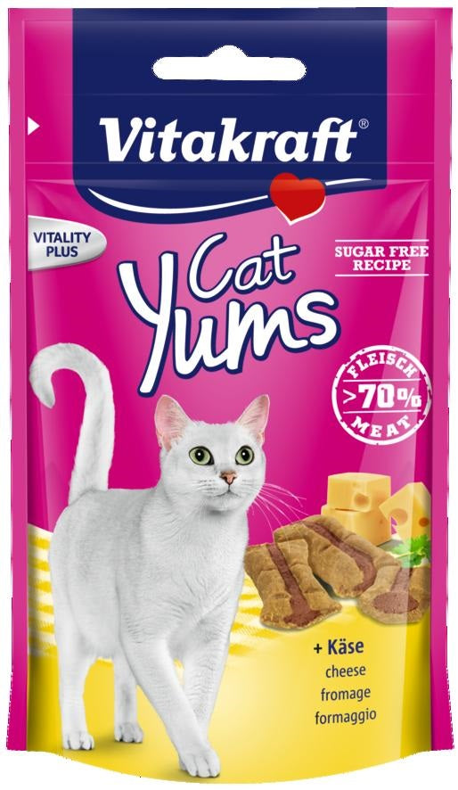 CAT YUMS Katzensnack, Käse 40g - VITAKRAFT