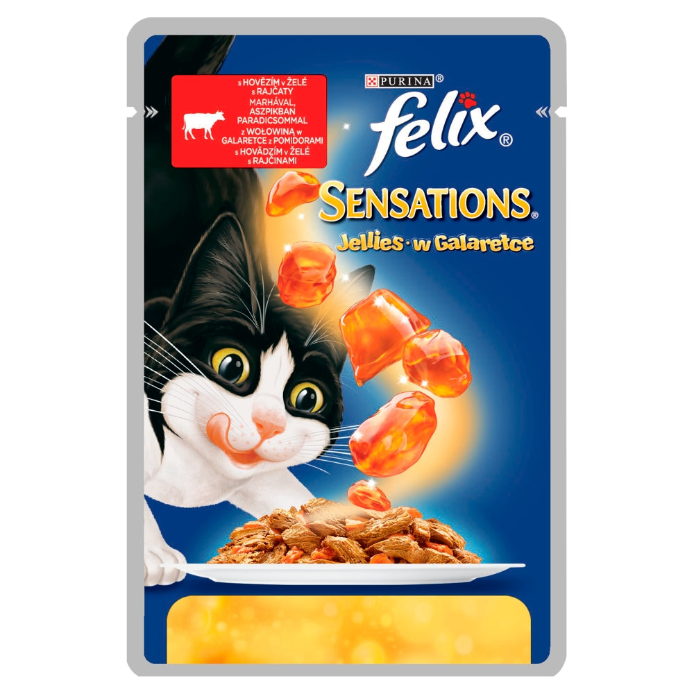 SENSATIONS Rind und Tomate 85g - FELIX