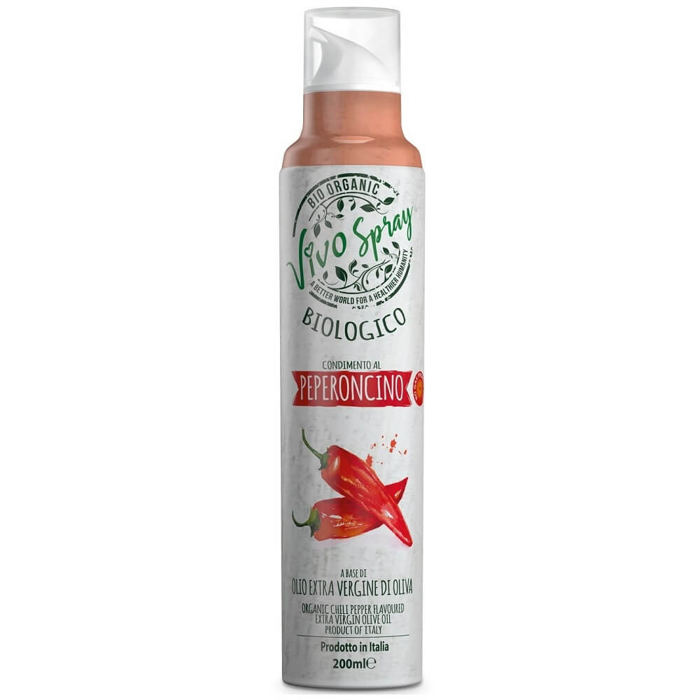 Natív extra chili ízű olívaolaj BIO-Spray 200 ml - VIVO SPRAY