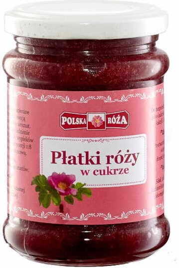 Rose petals in sugar 320 g POLISH ROSE