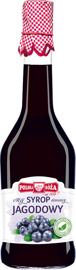 Blåbærsirup 500 ml POLSKA ROZA