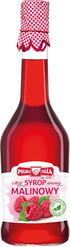 Hindbærsirup 500 ml POLSKA ROSA
