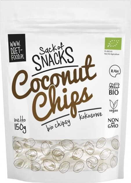 Nyers kókuszreszelék BIO 150 g DIÉTA - ÉLELMISZER