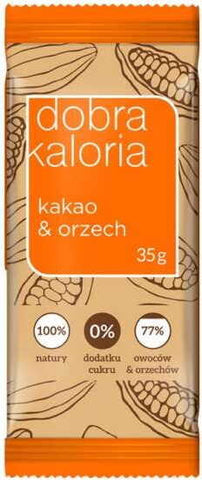 Fruchtriegel Kakao & Nuss 35 g GOOD KALORIA