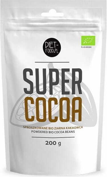 Polvere di fave di cacao BIO 200 g DIÄT FOOD