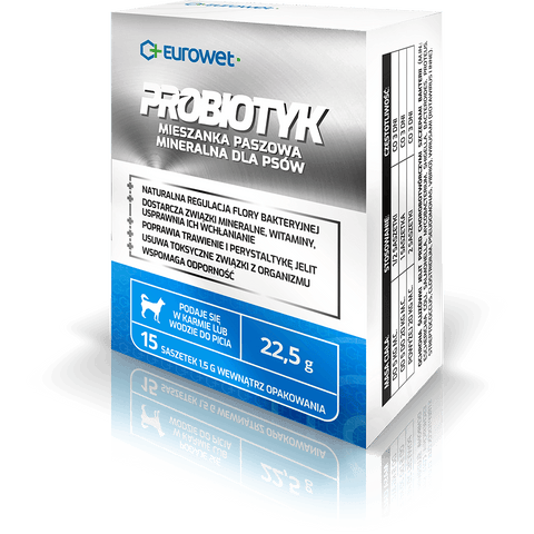 Probiotikum für Hunde 15x1,5g - EUROWET
