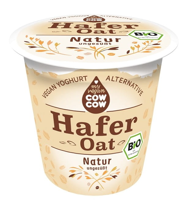 Produk oat semula jadi tanpa tambahan gula BIO 150 g - COW COW