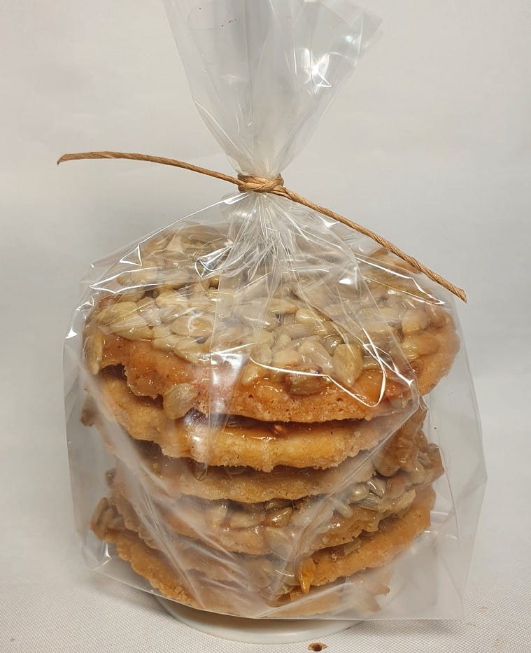 Butterkuchen con semi di girasole e miele BIO 150 g - DOLCIUMI ZANIEWICZ