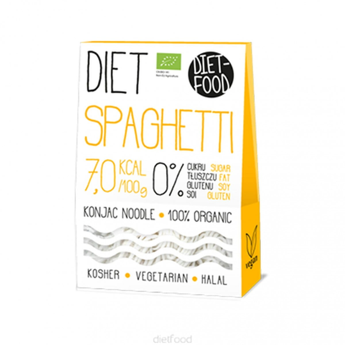 Glutenfreie Spaghetti Shirataki Pasta BIO 300 g DIÄT - LEBENSMITTEL