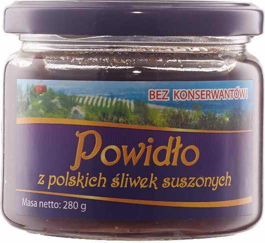 Sušená švestková marmeláda bez cukru 280 g KALEIDOSKOP