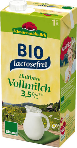 35% laktosefreie Milch BIO 1000 ml SCHWARZWALDMILCH