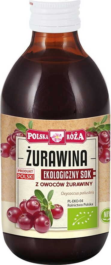 Preiselbeersaft BIO 250 ml - POLNISCHE ROSE