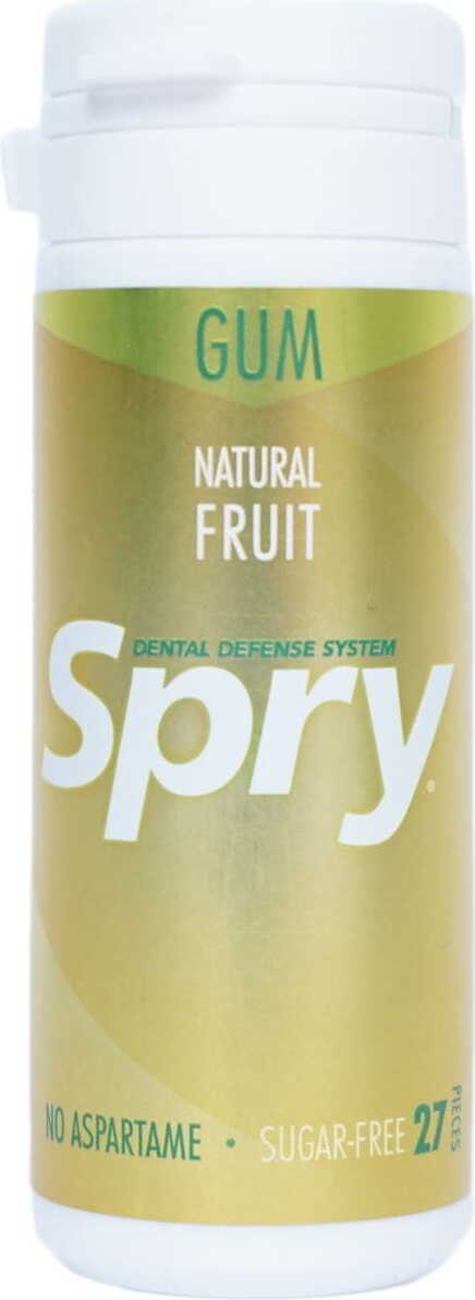 Žvýkačka s xylitolem, ovocná příchuť bez lepku 27 ks (325 g) - SPRY