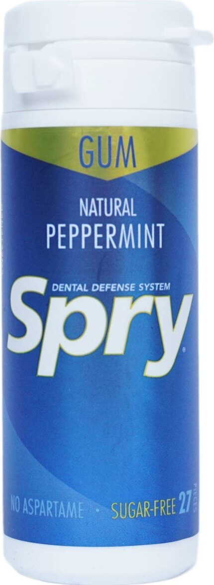 Žvýkačka s xylitolem, mátová příchuť, bez lepku 27 ks (325 g) - SPRY