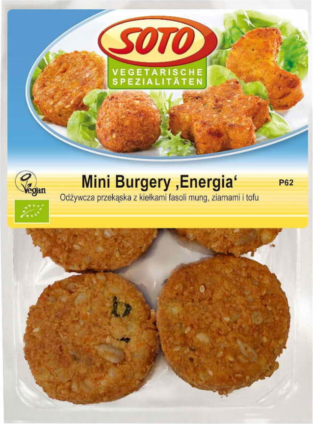 Mini BIO Burger Energie 250 g SOTO