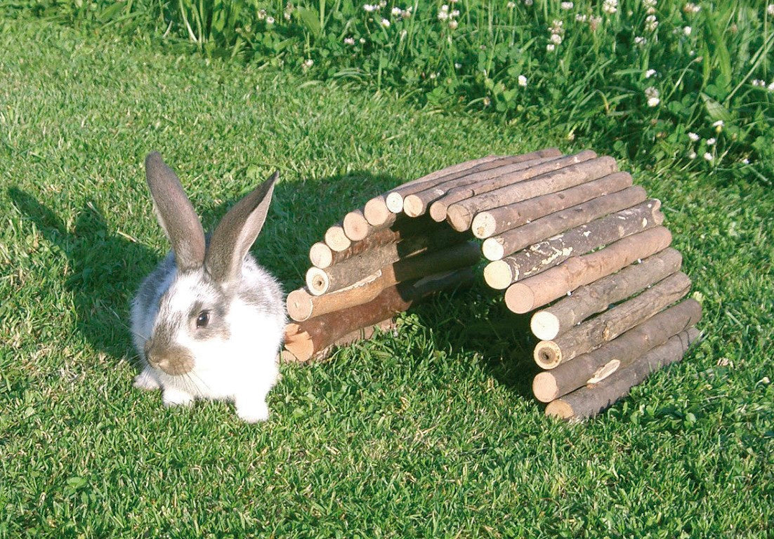 Holzbrücke für Nagetiere, 50x30 cm [84084] - KERBL