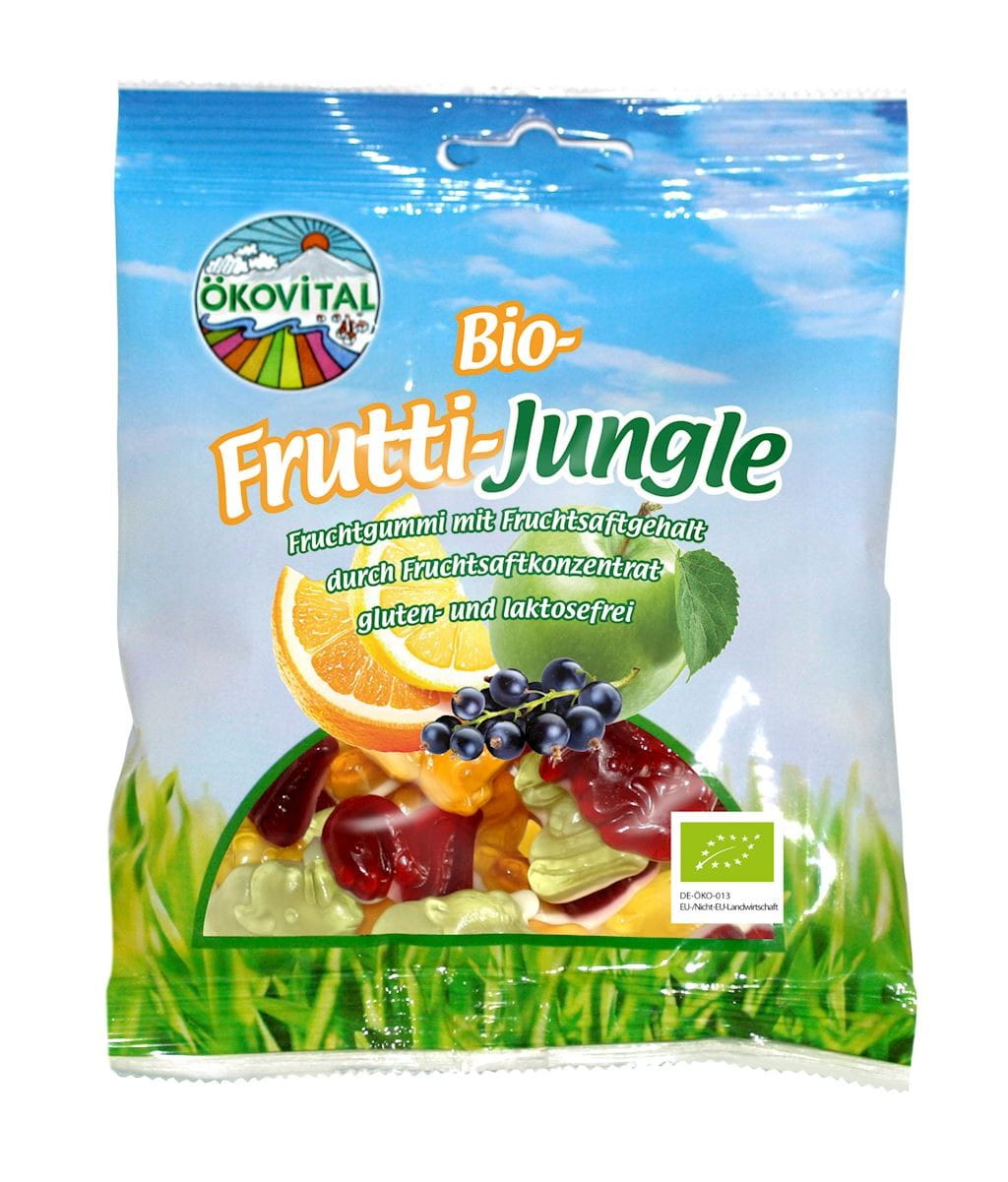 Fruchtgelees, Frucht, laktosefrei, glutenfrei 100 g - OKOVITAL