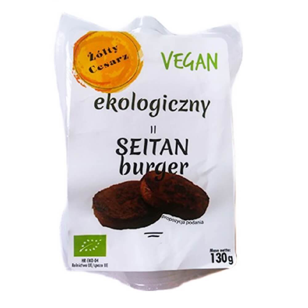 Seitan-Burger BIO 130 g ŽLUTÝ CESAR