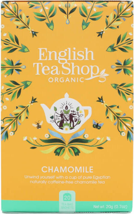 Tè alla camomilla 20x1 g BIO 20 g ENGLISH TEA SHOP