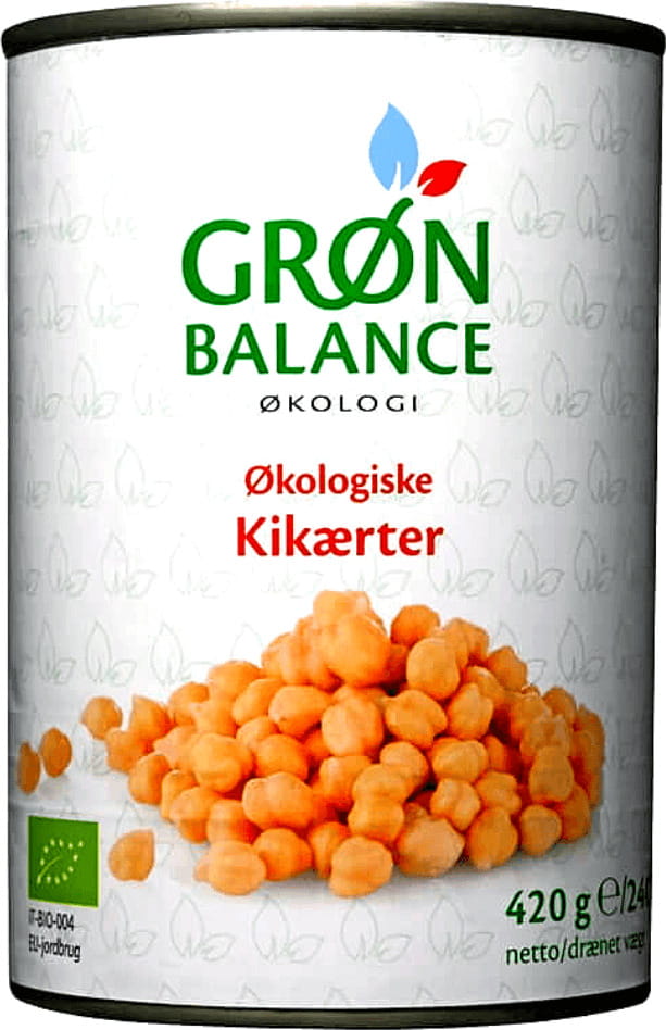 Cizrna ve slaném nálevu BIO 420 g - GRON BALANCE
