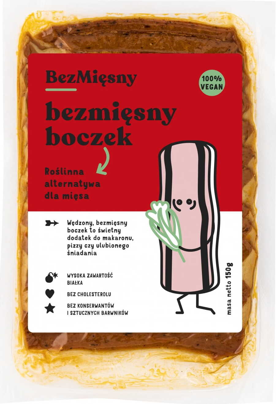 Vegan Bacon 150 g MEATLESS MEAT