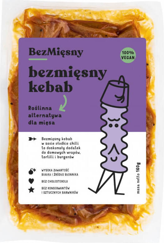 Vegan Döner 160 g DAGING TANPA DAGING